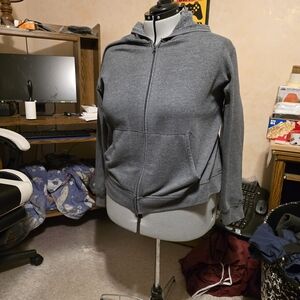 Hanes Gray Lightweight Jacket